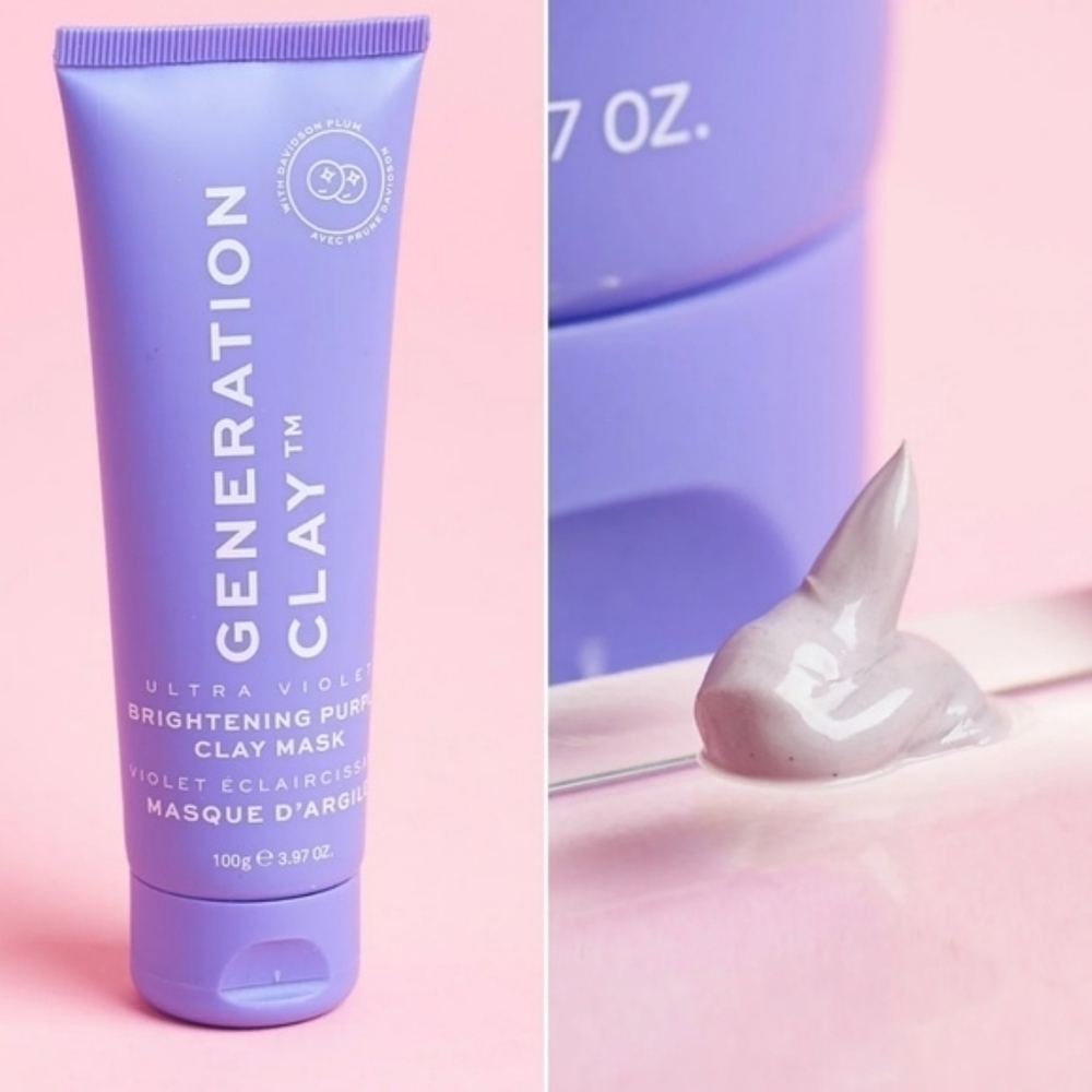 GENERATION CLAY Brightening Purple Clay Mask